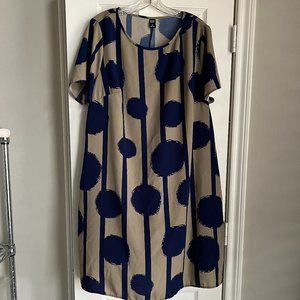 So neat! Emery Rose Dress  2XL Polyester with Pockets!  Evening Out Church Party